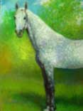 konie, obraz Władysława Andrusiewicza z Tarnowa