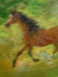 konie, obraz Władysława Andrusiewicza z Tarnowa